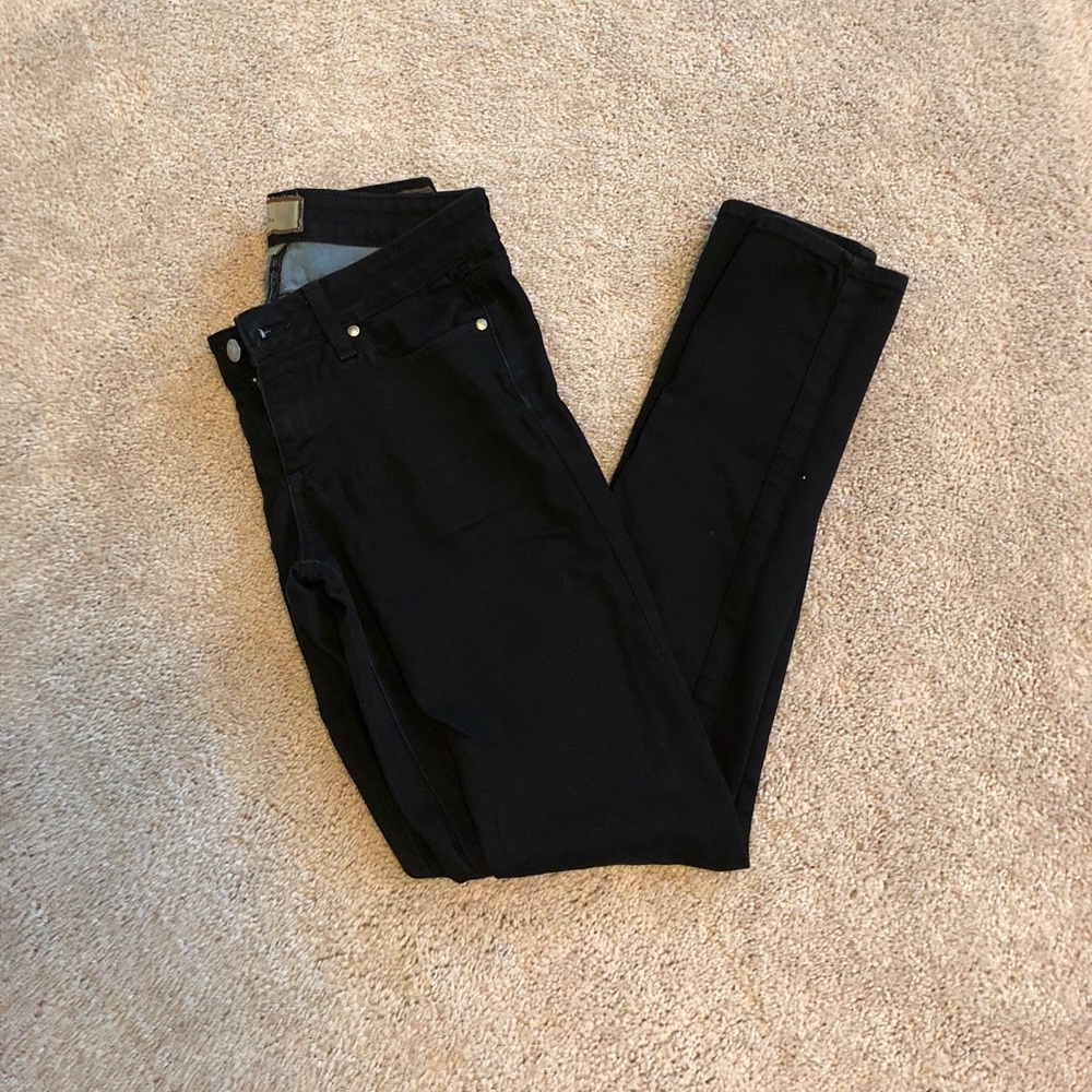 Paige skinny jeans black